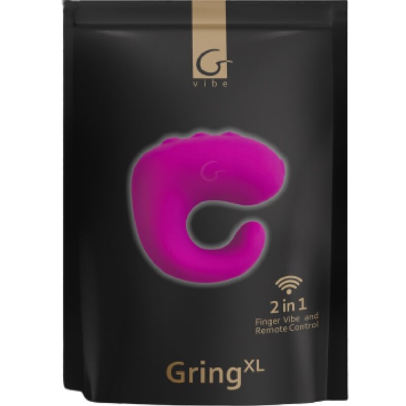 G-VIBE - FUN TOYS GRING VIBRATEUR ANNEAU XL FRAMBOISE DOUCE - 7eme ciel