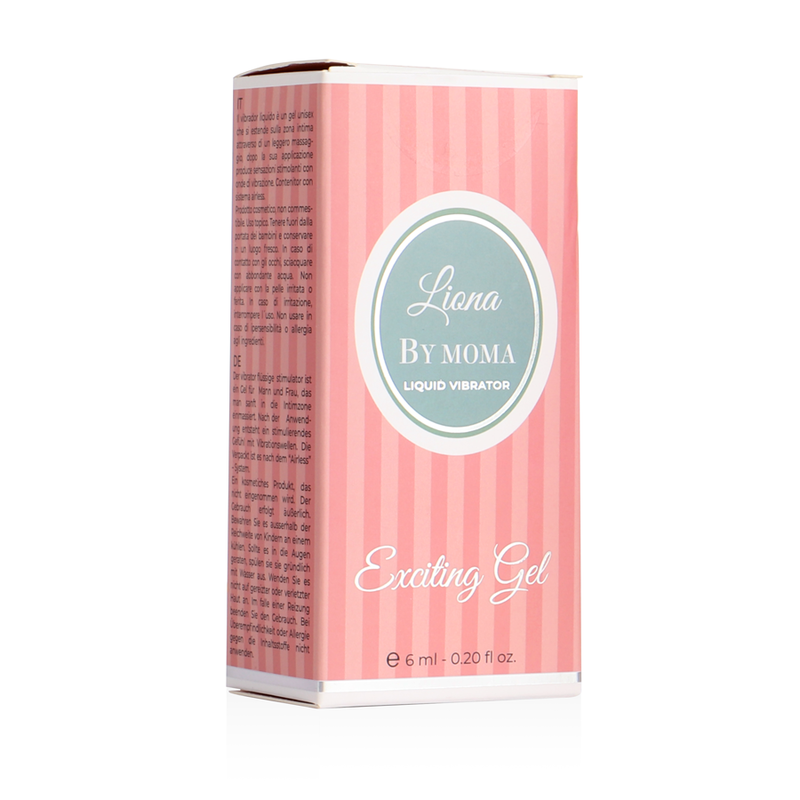 LIONA BY MOMA - VIBRATEUR LIQUIDE GEL EXCITANT 6 ML - 7eme ciel
