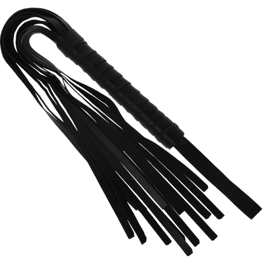 INTENSE - FETISH PLAYSET ÉROTIQUE 1 AVEC MENOTTES, MASQUE AVEUGLE ET FLOGGER - 7eme ciel