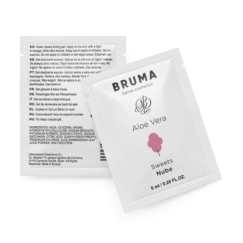 BRUMA - GEL GLISSANT À L''ALOE VERA SAVEUR BONBONS 6 ML - 7eme ciel