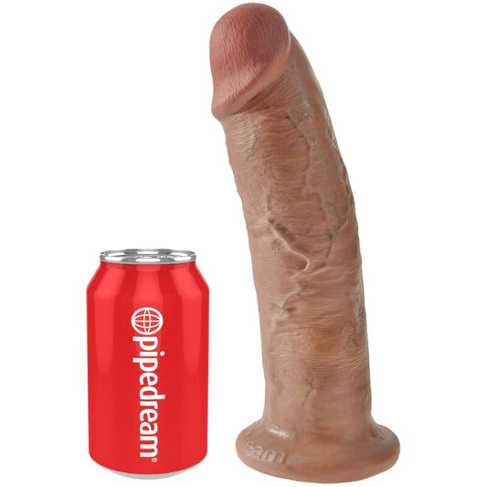 KING COCK - PÉNIS RÉALISTE 24 CM CARAMEL - 7eme ciel