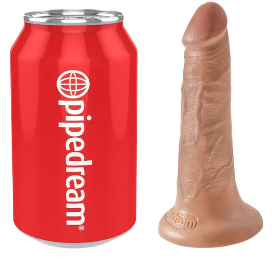 KING COCK - PÉNIS RÉALISTE 12 CM CARAMEL - 7eme ciel
