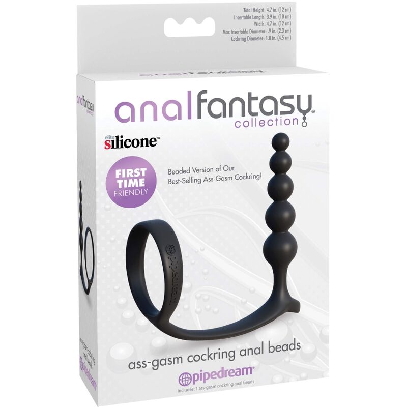 ANAL FANTASY ELITE COLLECTION - COCKRING BALLES ANAL ASS-GASM - 7eme ciel