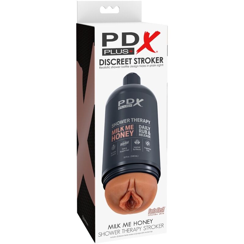 PDX PLUS - MASTURBATEUR STROKER CONCEPTION DE BOUTEILLE DISCRÈTE MILK ME HONEY CANDY SHAMPOOING - 7eme ciel