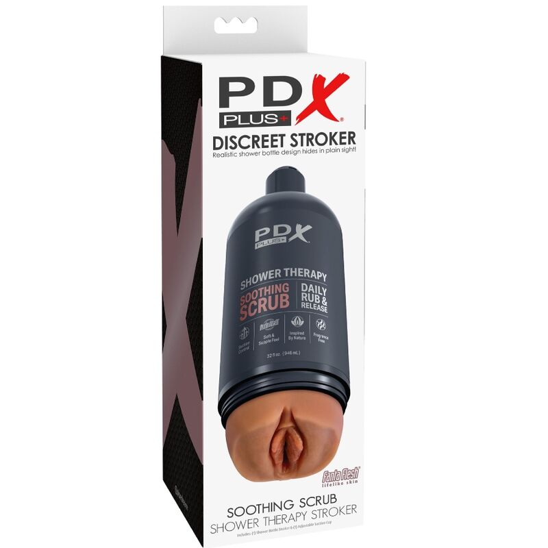 PDX PLUS - MASTURBATEUR STROKER CONCEPTION DE BOUTEILLE DISCRÈTE SCRUB APAISANT SHAMPOOING CANDY - 7eme ciel