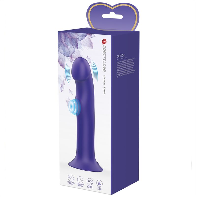 PRETTY LOVE - GODE VIBRANT MURRAY YOUTH ET VIOLET RECHARGEABLE - 7eme ciel