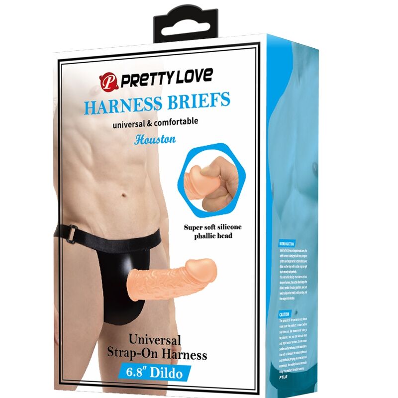 PRETTY LOVE - SLIPS HARNNES AVEC DIDLO INCLUS - 7eme ciel