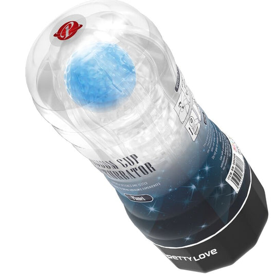 PRETTY LOVE - HOUSSE DE MASTURBATEUR PLANET BLEU - 7eme ciel