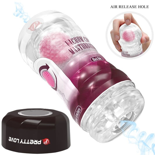 PRETTY LOVE - HOUSSE MASTURBATEUR ROSE - 7eme ciel