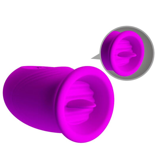 PRETTY LOVE - VIBRATEUR RECHARGEABLE DAISY DUAL EGG VIOLET - 7eme ciel