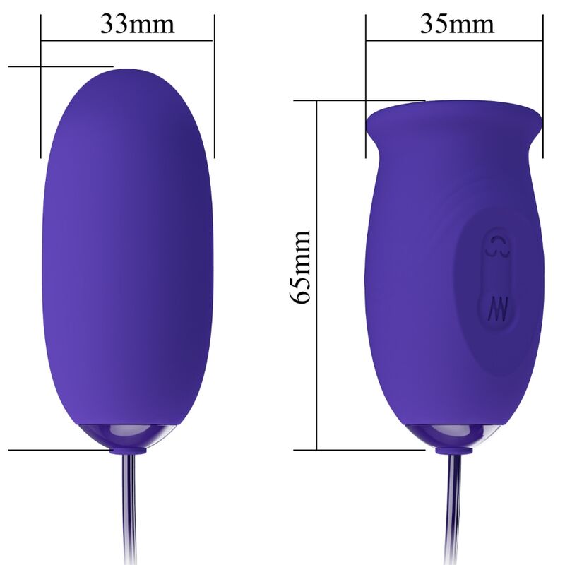 PRETTY LOVE - STIMULATEUR VIBRATEUR RECHARGEABLE DAISY YOUTH VIOLET - 7eme ciel
