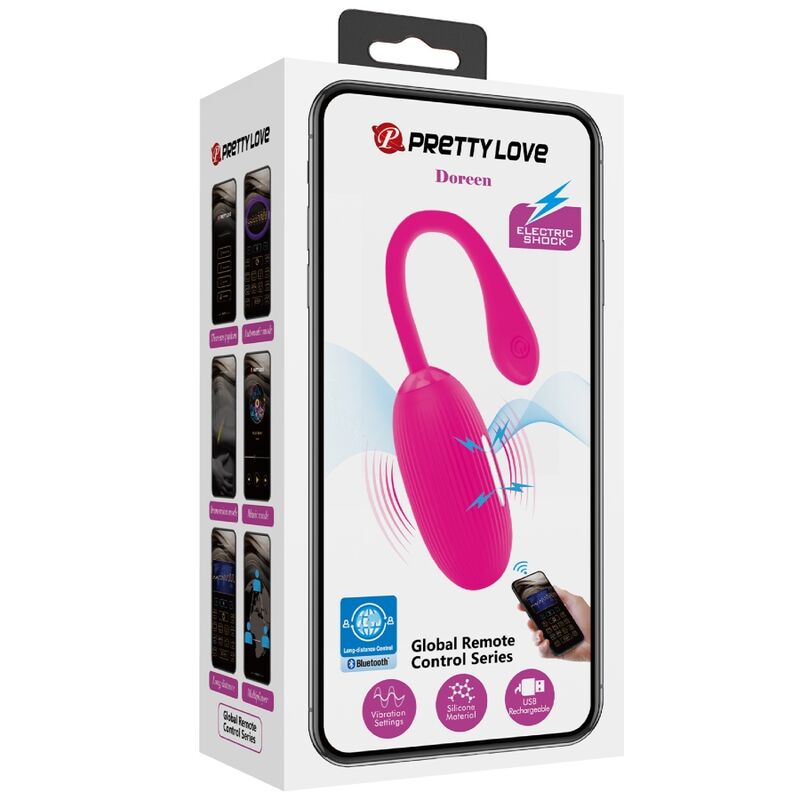 PRETTY LOVE - OEUF VIBRANT RECHARGEABLE ROSE DOREEN