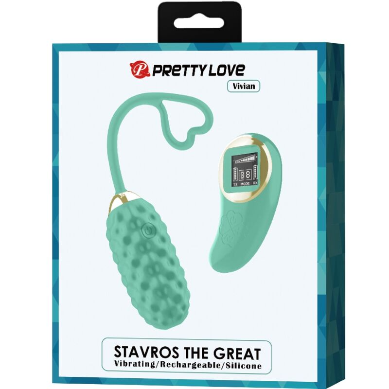 PRETTY LOVE - OEUF VIBRANT TÉLÉCOMMANDE VIVIAN GREEN - 7eme ciel