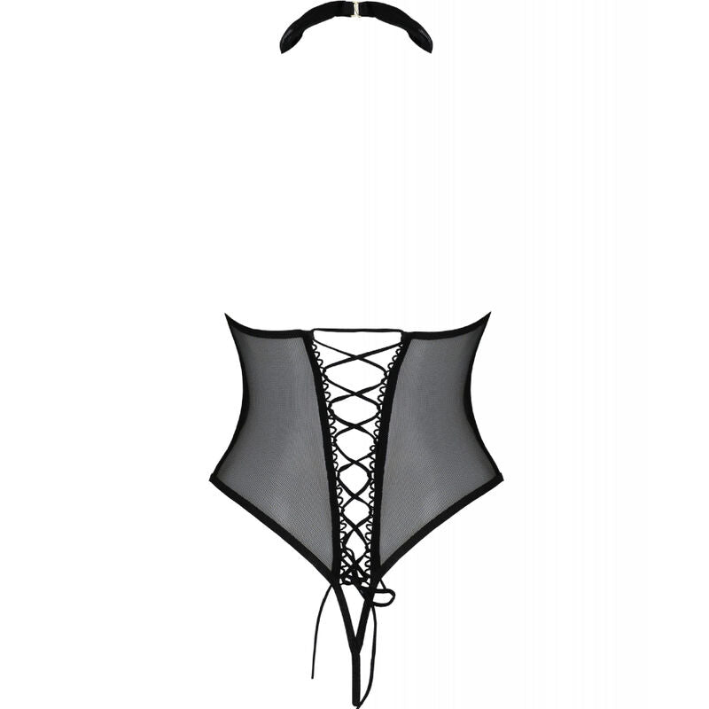 PASSION - CORPS OUVERT TRISHA NOIR S/M - 7eme ciel