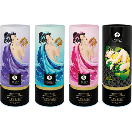 SHUNGA - SELS DE BAIN À LA FLEUR DE LOTUS - 7eme ciel