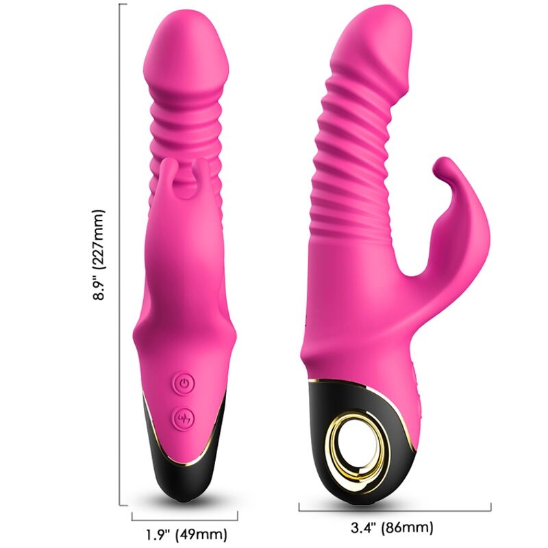 ARMONY - ZING GODE VIBRATEUR LAPIN FUCHSIA - 7eme ciel