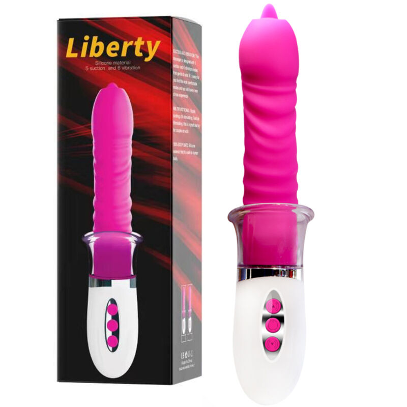 ARMONY - VIBRATEUR LIBERTY & POUSSÉE AVEC LANGUE - 7eme ciel