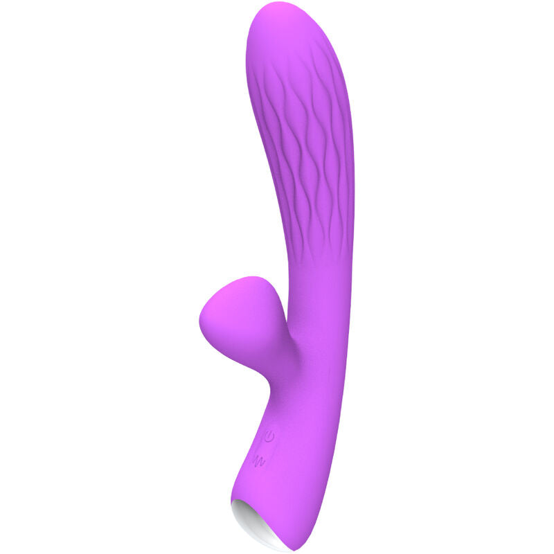 ARMONY - VIBRATEUR CHELSEA & STIMULATEUR FLEXIBLE VIOLET - 7eme ciel