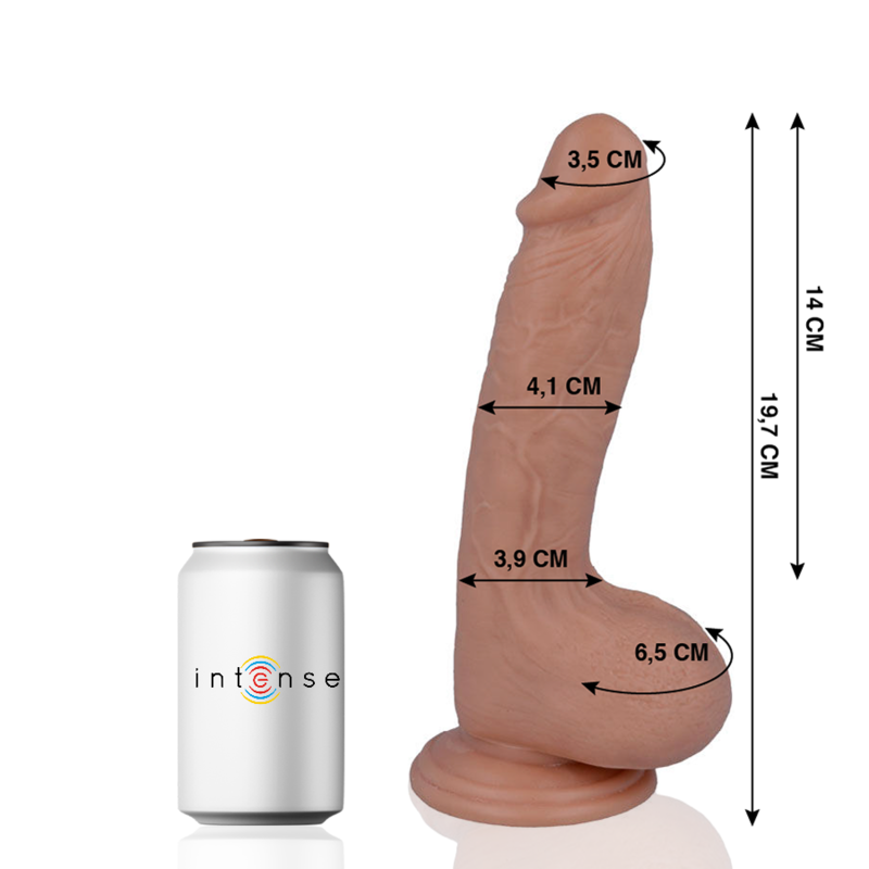 MR INTENSE - 17 PÉNIS RÉALISTE 19.7 CM -O- 4.1 CM - 7eme ciel