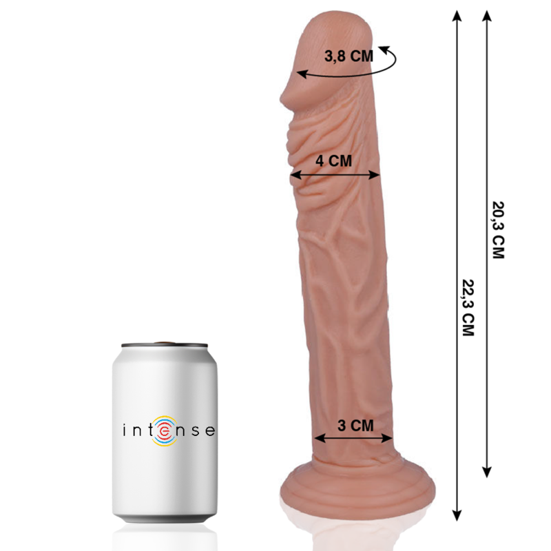 MR INTENSE - 27 PÉNIS RÉALISTE 22.3 CM -O- 4 CM - 7eme ciel