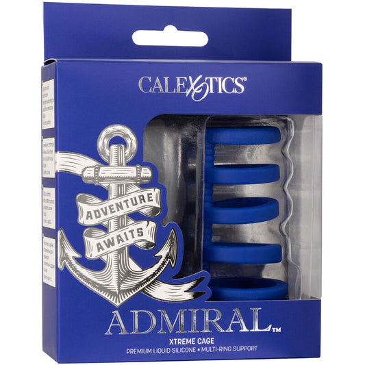 CALEXOTICS - ADMIRAL XTREME CAGE BLEU - 7eme ciel