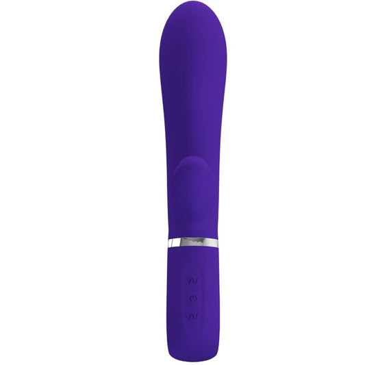 PRETTY LOVE - VIBRATEUR MULTIFONCTION G-SPOT THOMAS VIOLET - 7eme ciel