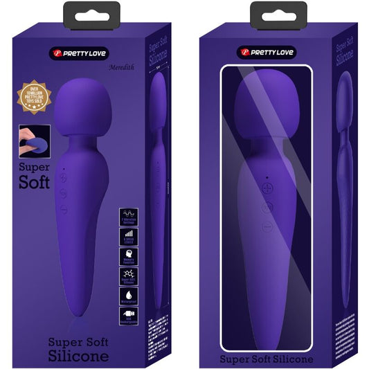 PRETTY LOVE - MASSEUR MEREDITH 12 MODES DE VIBRATION VIOLET - 7eme ciel