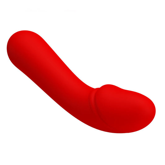 PRETTY LOVE - VIBRATEUR RECHARGEABLE CETUS ROUGE - 7eme ciel