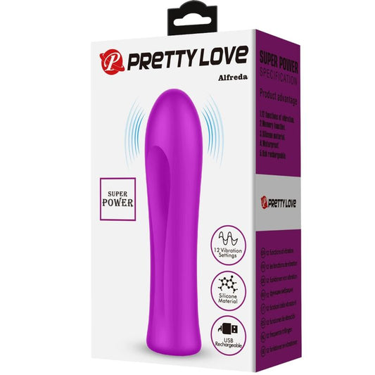 PRETTY LOVE - ALFREDA VIBRATEUR SUPER PUISSANT VIOLET - 7eme ciel