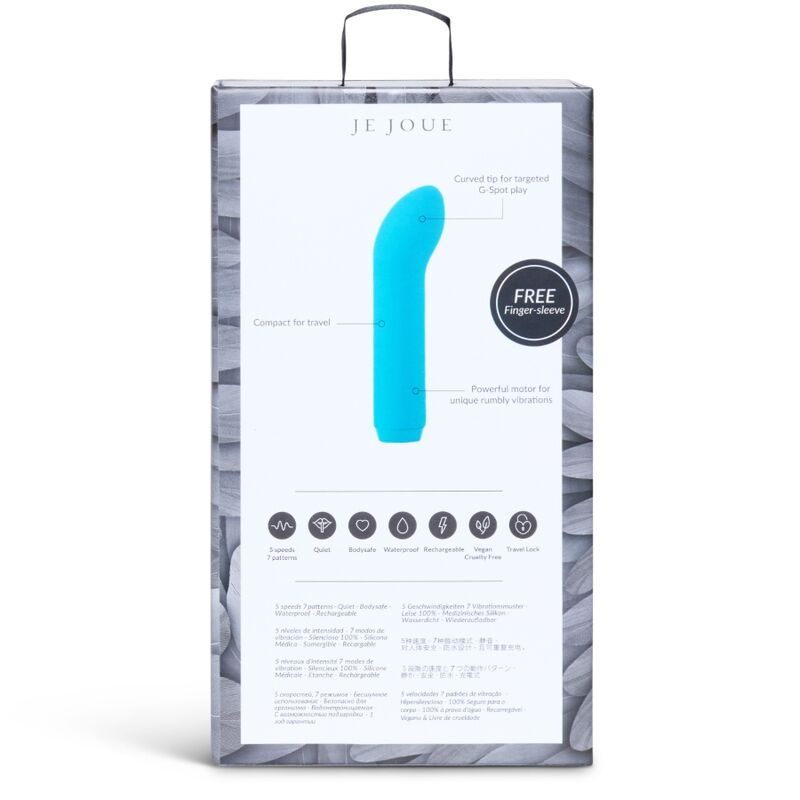 JE JOUE - VIBRATEUR BULLET G-SPOT BLEU - 7eme ciel