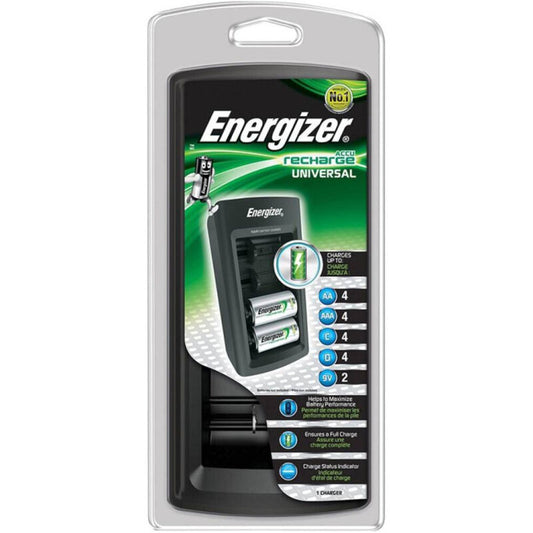 ENERGIZER - CHARGEUR UNIVERSEL POUR BATTERIES - 7eme ciel