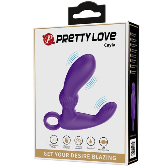PRETTY LOVE - CAYLA VIBRATEUR MASSEUR ANAL LILA - 7eme ciel