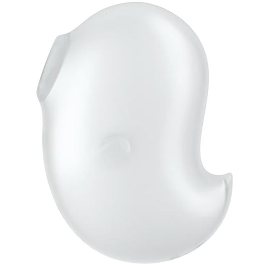 SATISFYER - CUTIE GHOST VIBRATEUR POSER BLANC - 7eme ciel