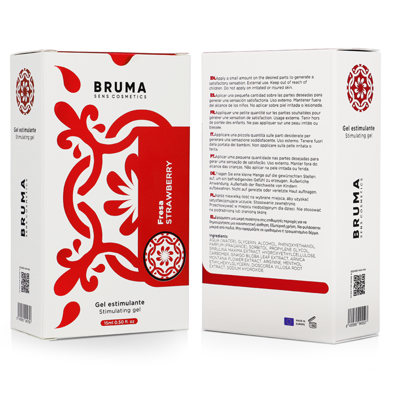BRUMA - BAUME INTENSIFIANT SAVEUR FRAISE 15 ML - 7eme ciel