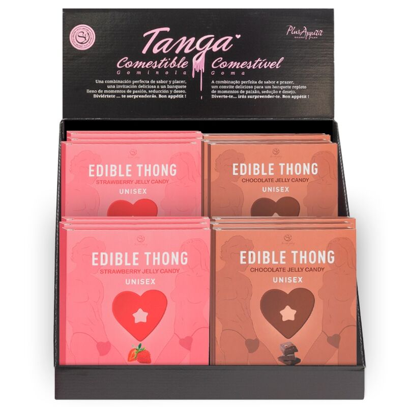 SECRET PLAY - THONG GUMMY CHOCOLAT - 7eme ciel