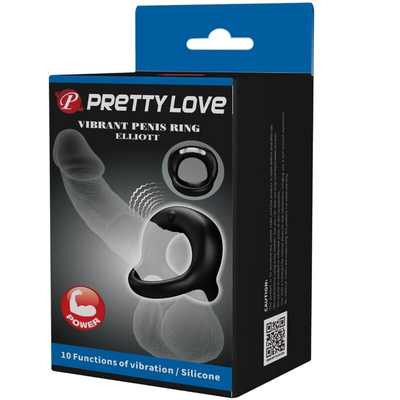 PRETTY LOVE - ELLIOTT AANNEAU VIBRANT NOIR - 7eme ciel