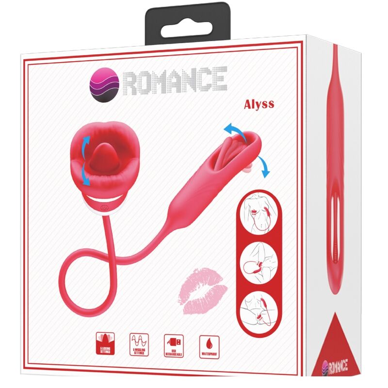 ROMANCE - ALYSS MASTURBATEUR BOUCHE ROUGE - 7eme ciel