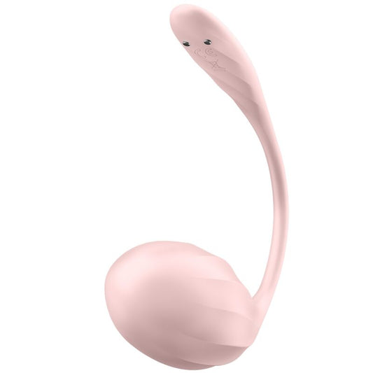 SATISFYER - RIBBED PETAL STIMULATEUR À DISTANCE G POINT ROSE APPLICATION GRATUITE - 7eme ciel