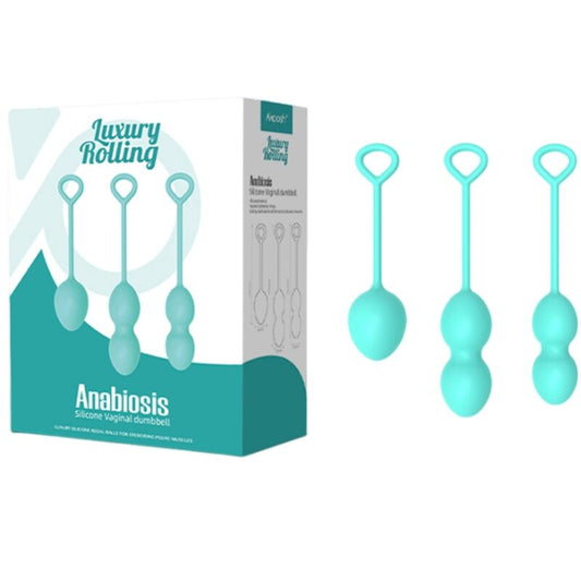 ARMONY - ANABIOSIS HALTÈRE VAGINALE 3 NIVEAUX VERT - 7eme ciel