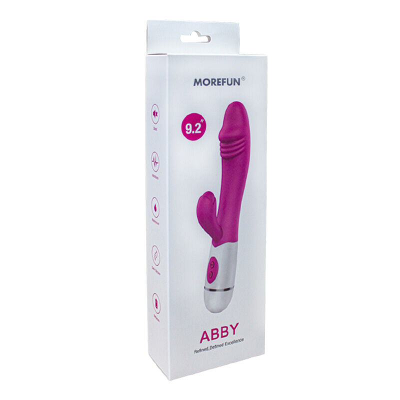 ARMONY - ABBY VIBRATEUR & STIMULATEUR 16 VITESSES ROSE - 7eme ciel