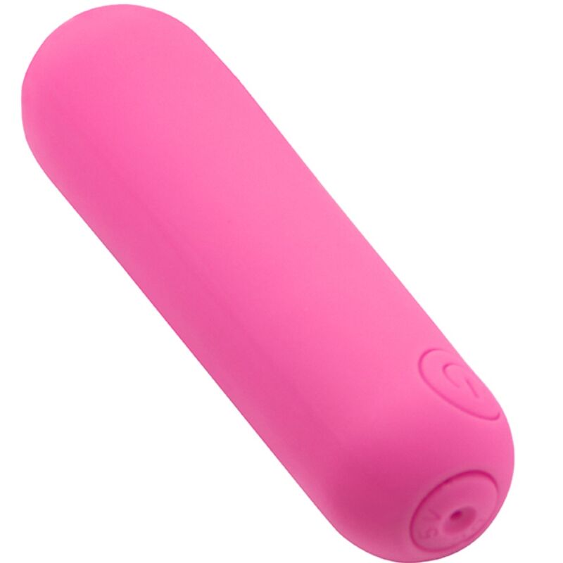 ARMONY - SPLASH HAHA VIBRATEUR BULLET SILICONE 10 VIBRATIONS 75 X 19 CM ROSE - 7eme ciel