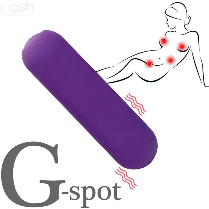 ARMONY - SPLASH JOIE VIBRATEUR BULLET TÉLÉCOMMANDE EN SILICONE 10 VIBRATIONS 75 X 19 CM VIOLET - 7eme ciel