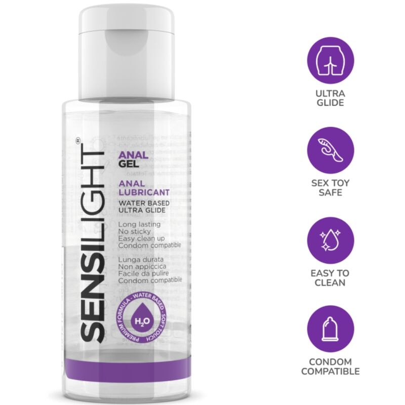 INTIMATELINE - GEL ANAL GLISSANT SENSILIGHT 30 ML - 7eme ciel