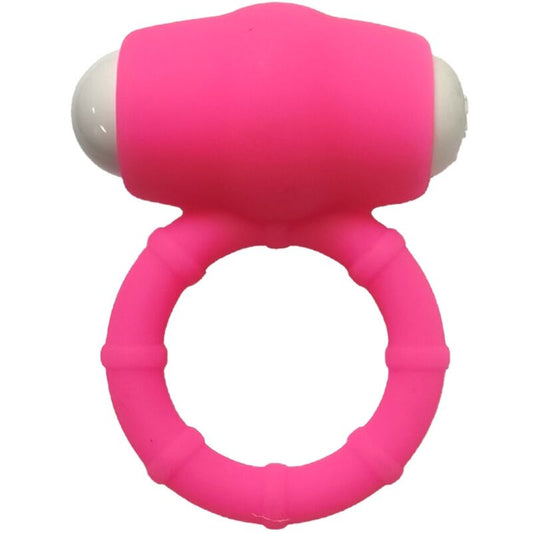 ARMONY - POWER O ANNEAU VIBRATEUR SILICONE ROSE - 7eme ciel