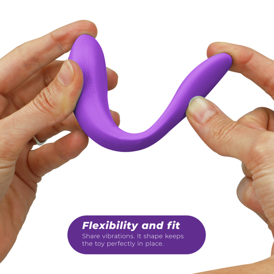 WE-VIBE - SYNC GO DOUBLE STIMULATEUR VIOLET - 7eme ciel