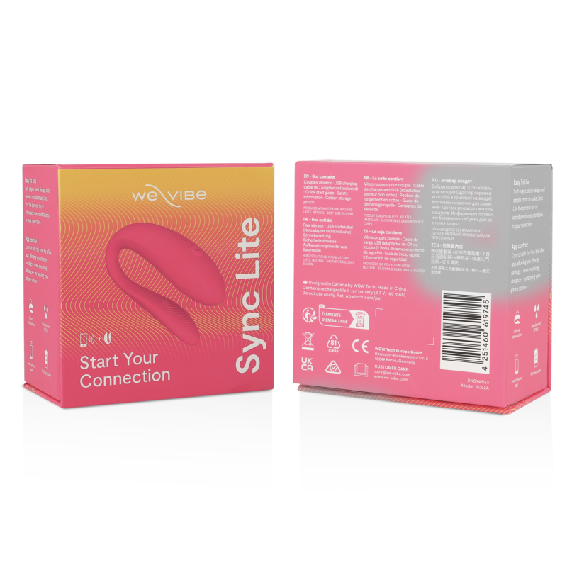 WE-VIBE - SYNC LITE STIMULATEUR DE CLITORIS ROSE - 7eme ciel
