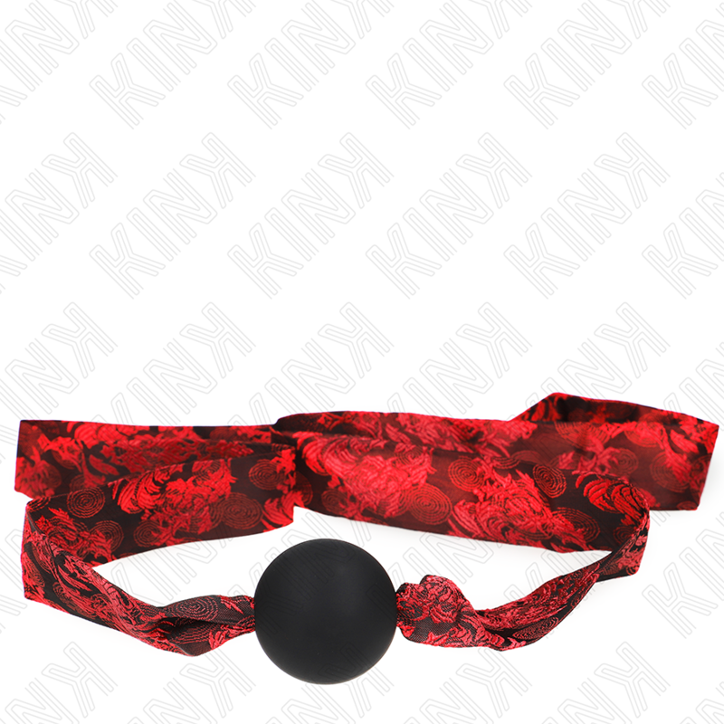 KINK - BOULE EN SILICONE SCANDALE 4,5 CM GAG MODÈLE 2 146 x 4 CM - 7eme ciel