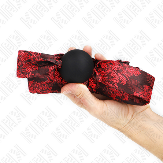 KINK - BOULE EN SILICONE SCANDALE 4,5 CM GAG MODÈLE 2 146 x 4 CM - 7eme ciel