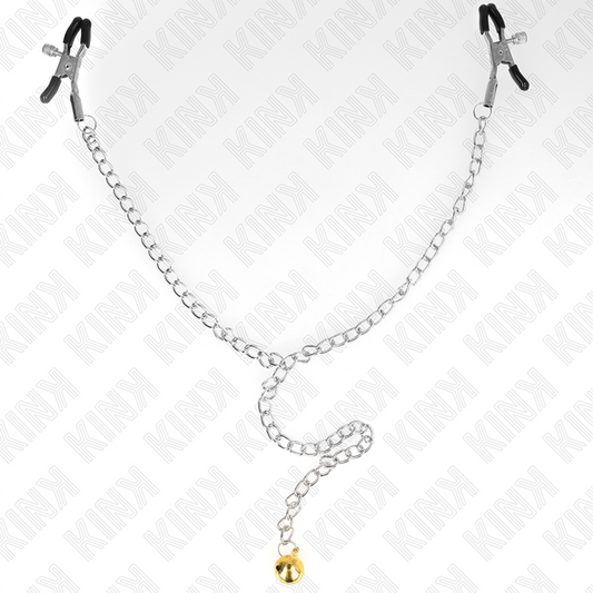 KINK - PINCES À METELIER CHAÎNE AVEC CLOCHE 30 CM - 7eme ciel