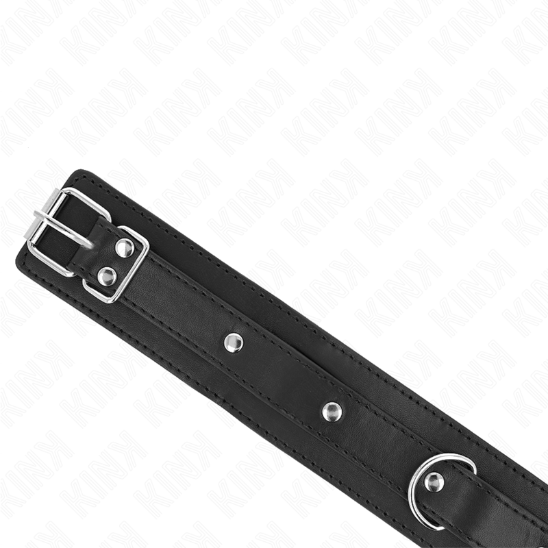 KINK - COLLIER AVEC LAISSE 65 CM 1 ANNEAU RÉGLABLE 38-49 CM X 5 CM - 7eme ciel